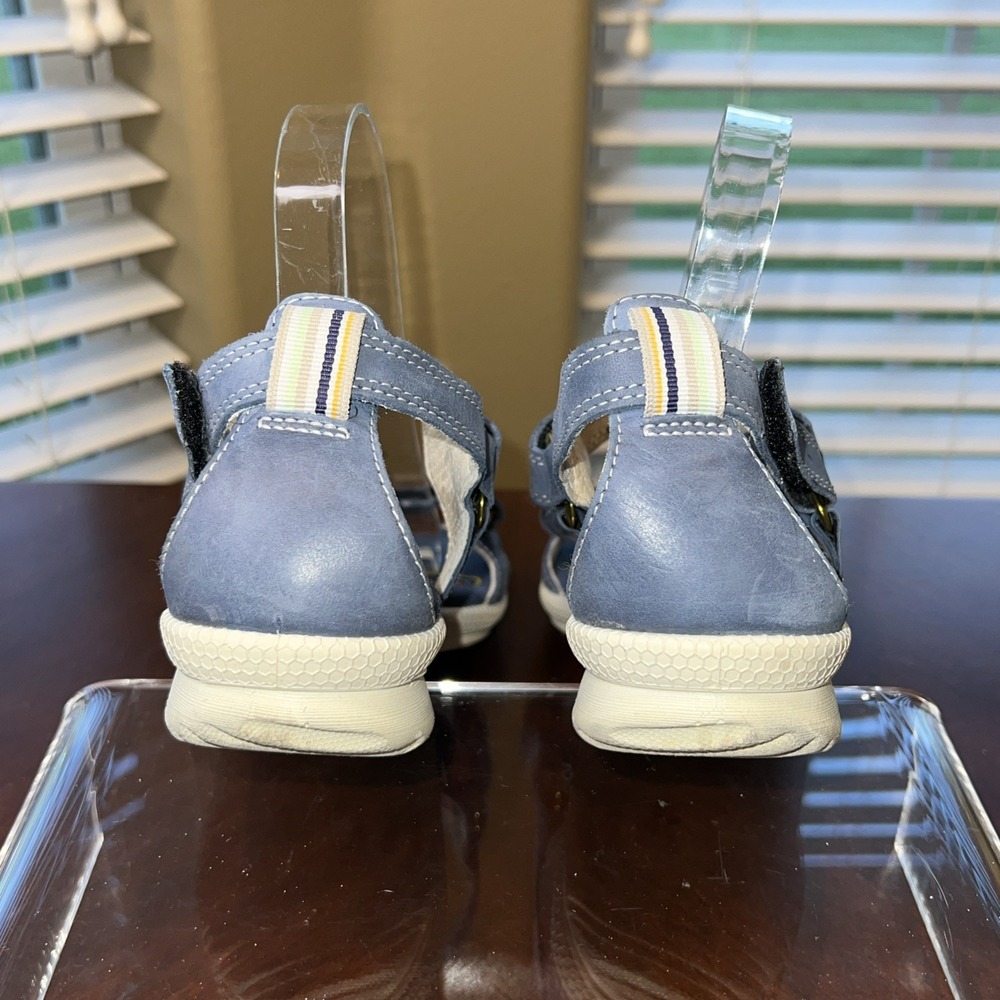 ECCO Hill Move Blue Sandals Women Sz 40 (US 9 to 9.5) Comfort Athleisure Cruise - Picture 3 of 15